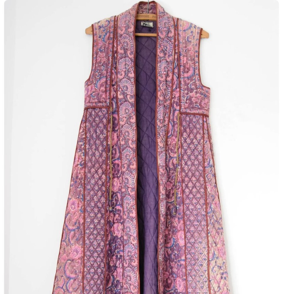 ISO Anokhi Indian Duster Vest